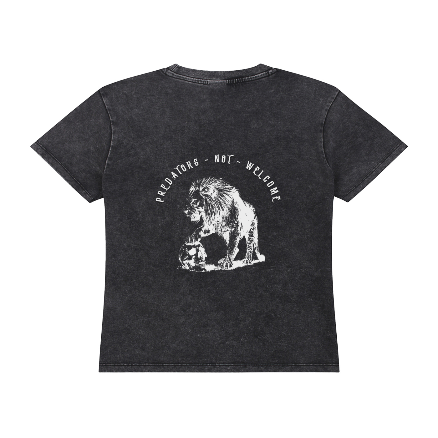 Predators not welcome - CROPPED TEE