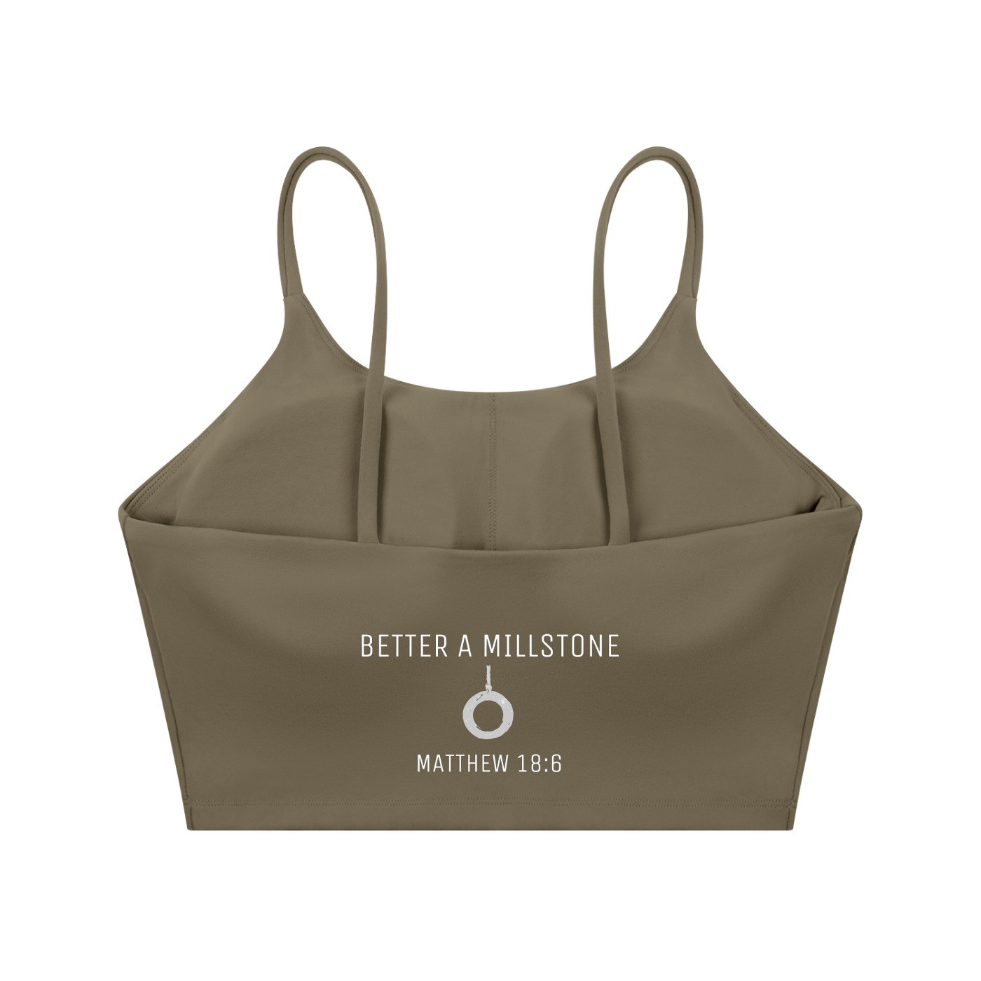 Better a millstone - Yoga Sports Bra