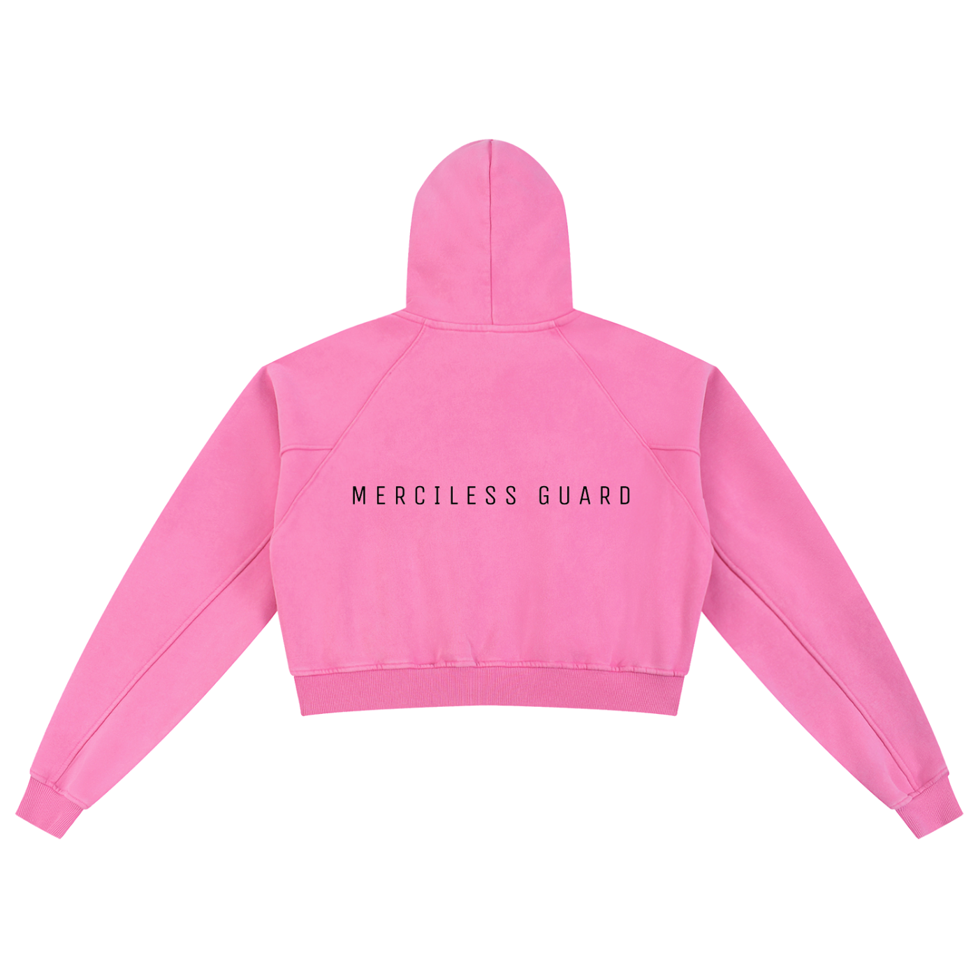 Minimalist - Snow Washed Cropped Hoodie