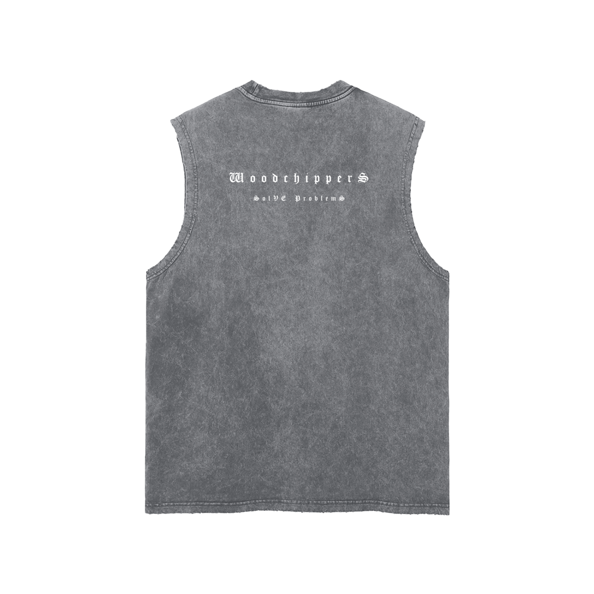WOODCHIPPERS SOLVE PROBLEMS - MEN'S SNOW WASHED TANK