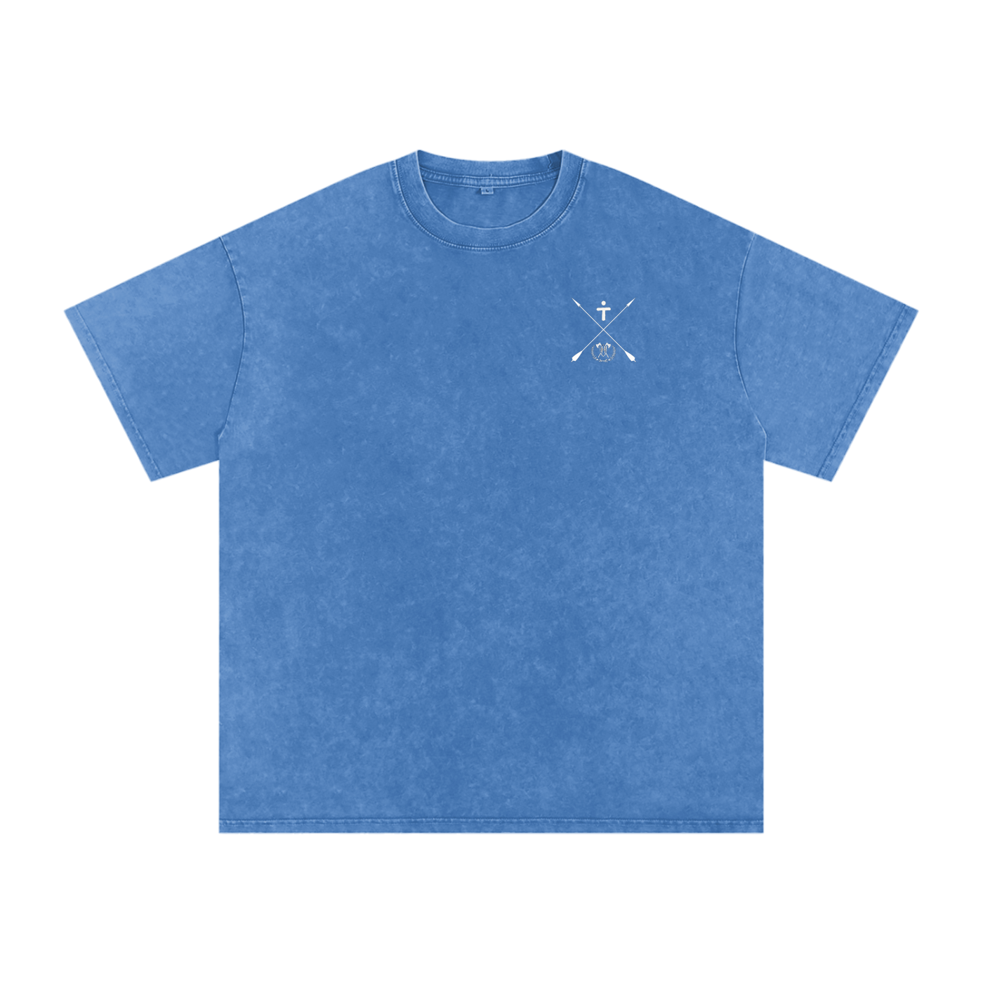 Guarding innocence -  SNOW WASHED oversized tee