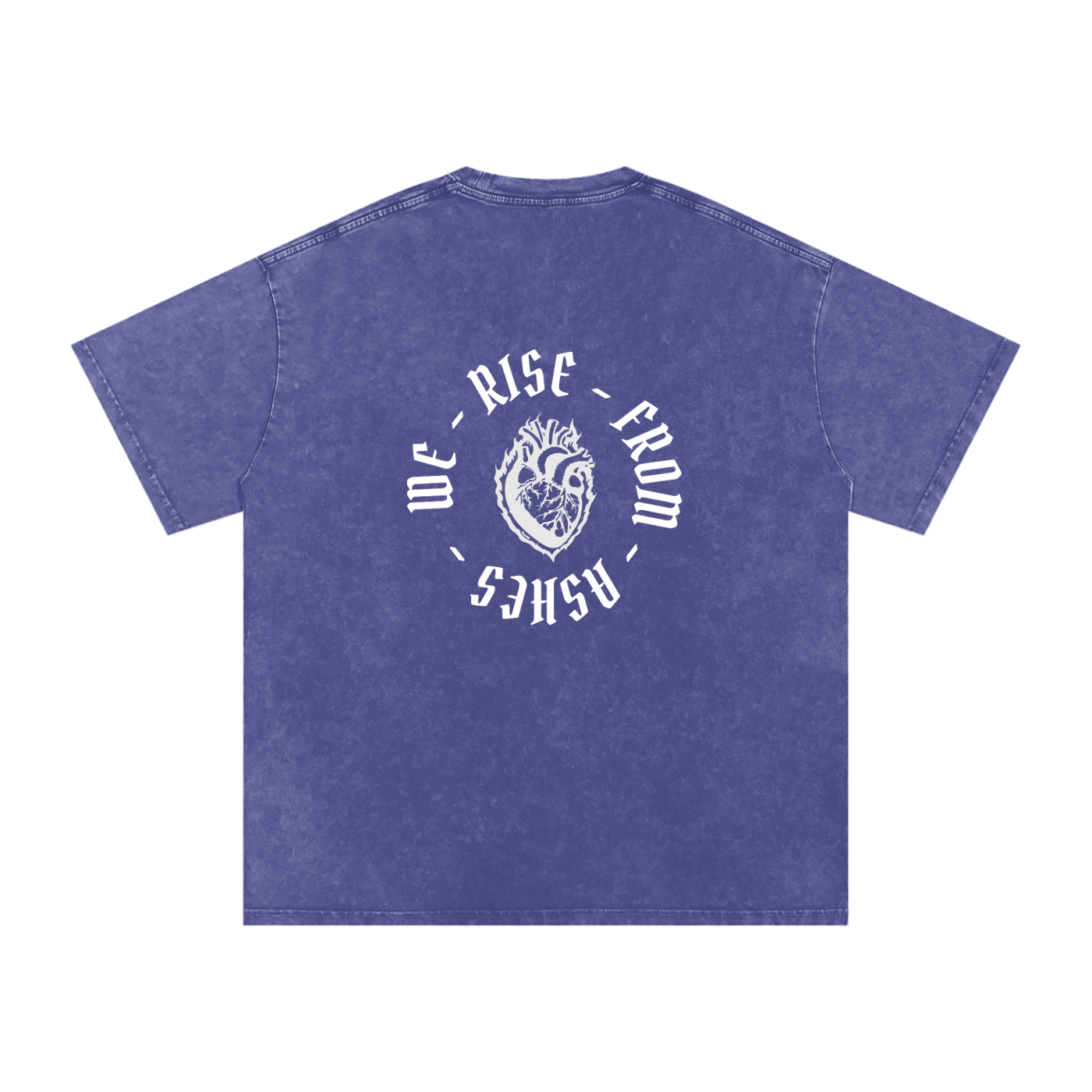 from ashes - snow washed oversized tee