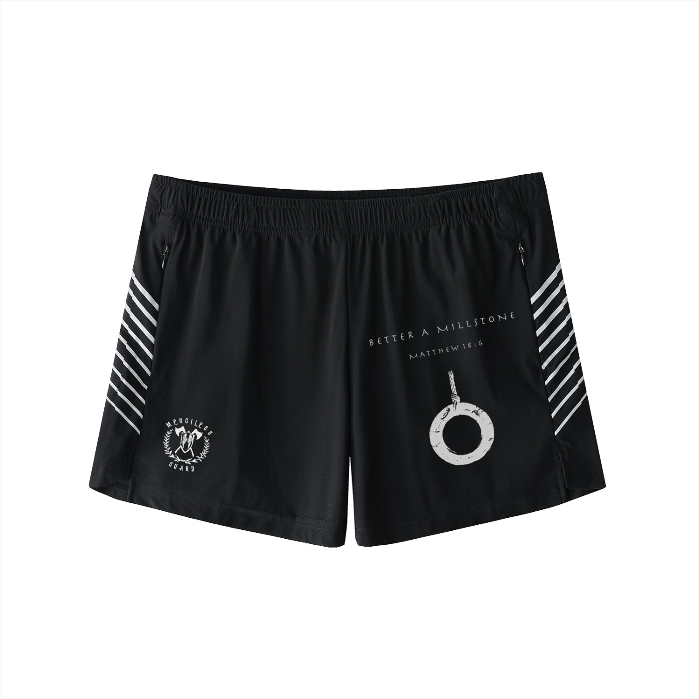 BETTER A MILLSTONE - TRACK SHORTS