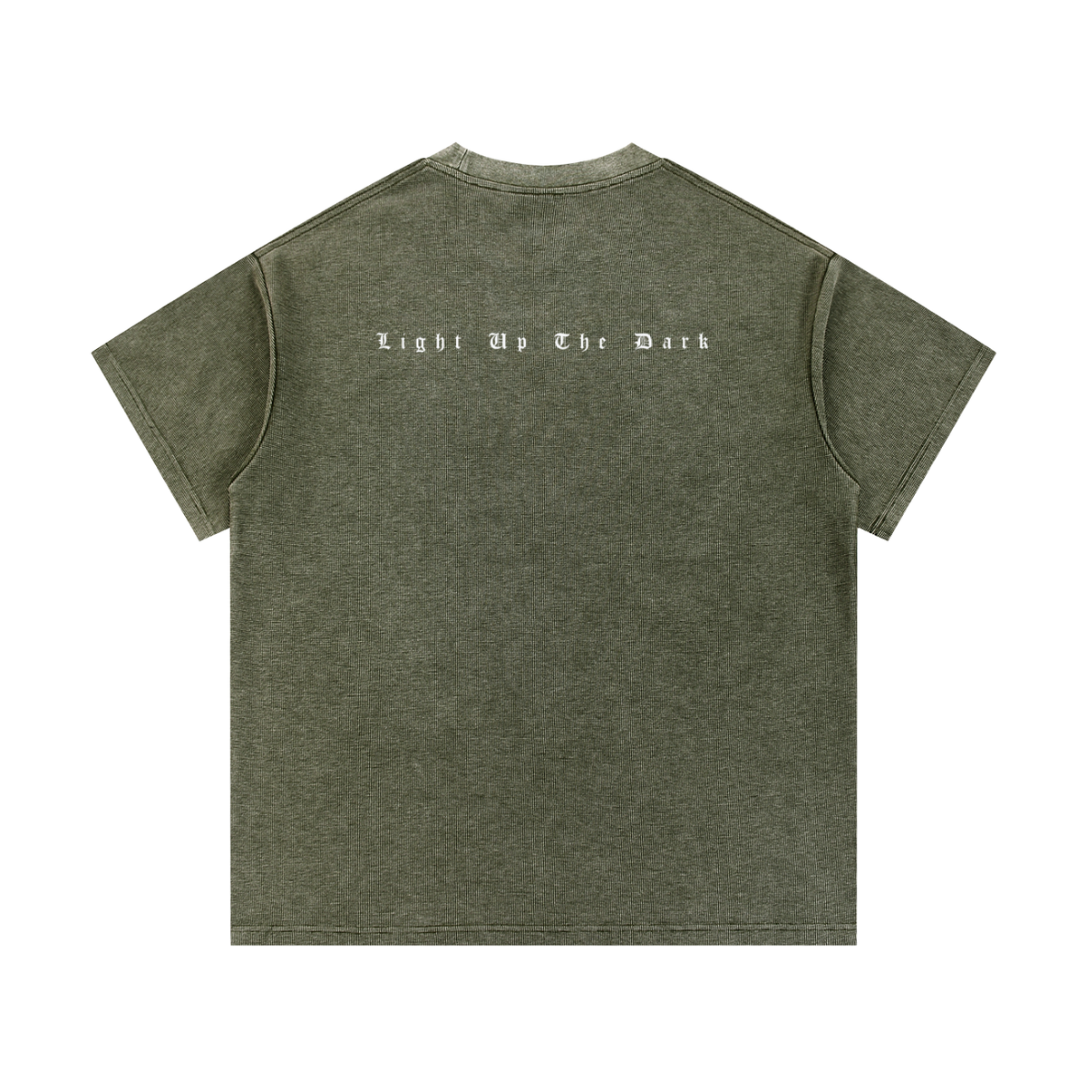 LIGHT UP THE DARK - WAFFLE KNIT TEE