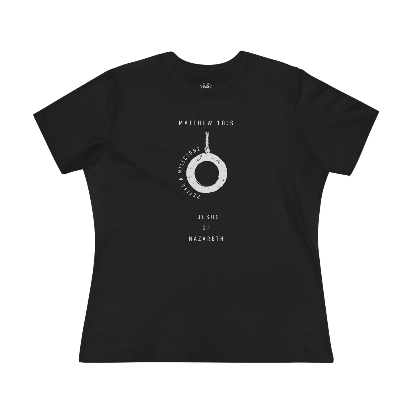 BETTER A MILLSTONE - WOMEN'S RELAXED TEE
