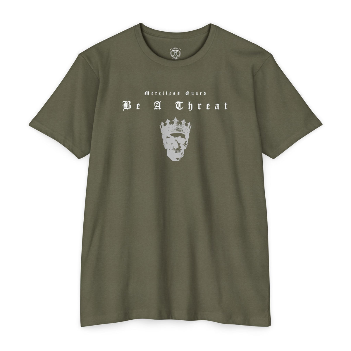 BE A THREAT - FITTED TEE