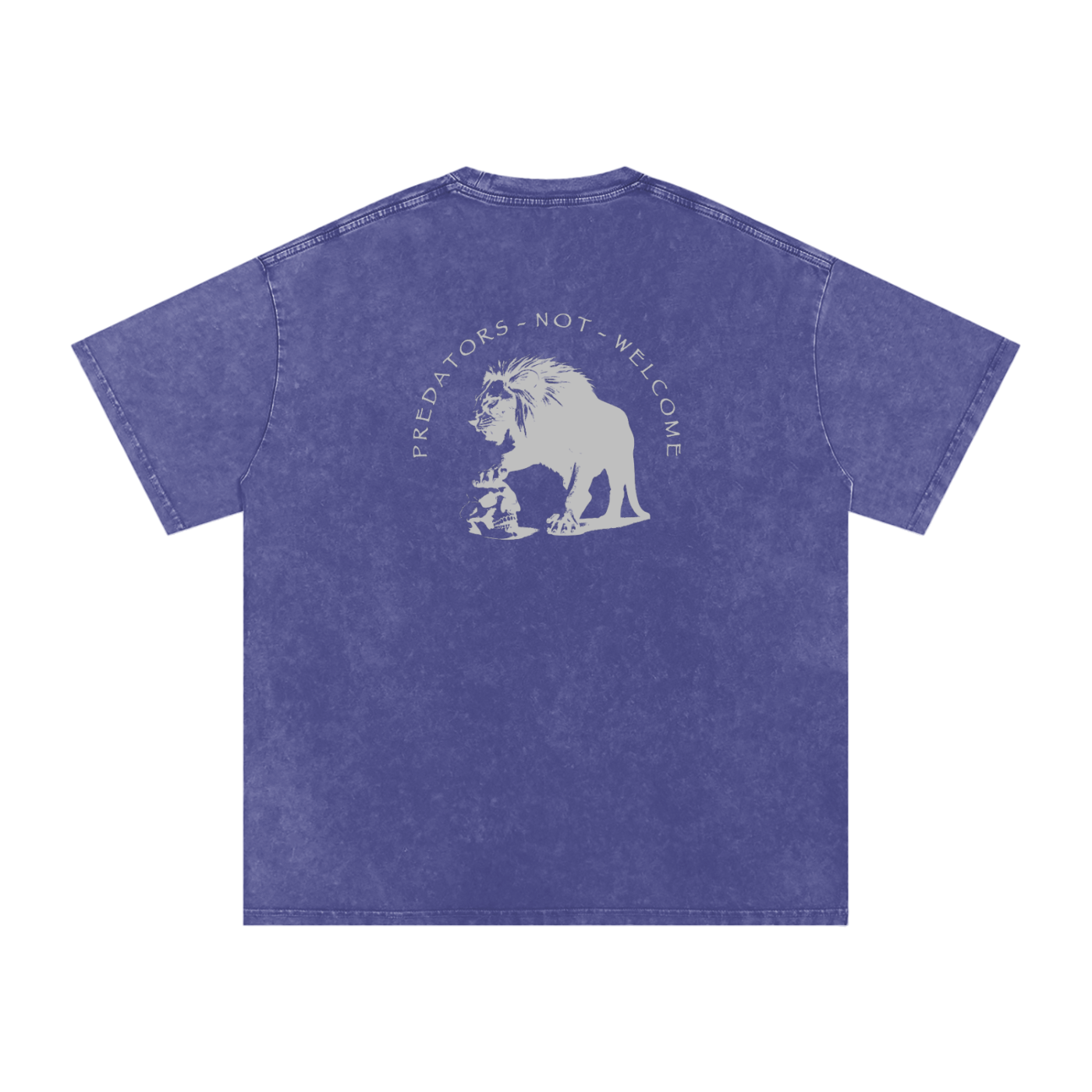 PREDATORS NOT WELCOME - SNOW WASHED PUMP COVER