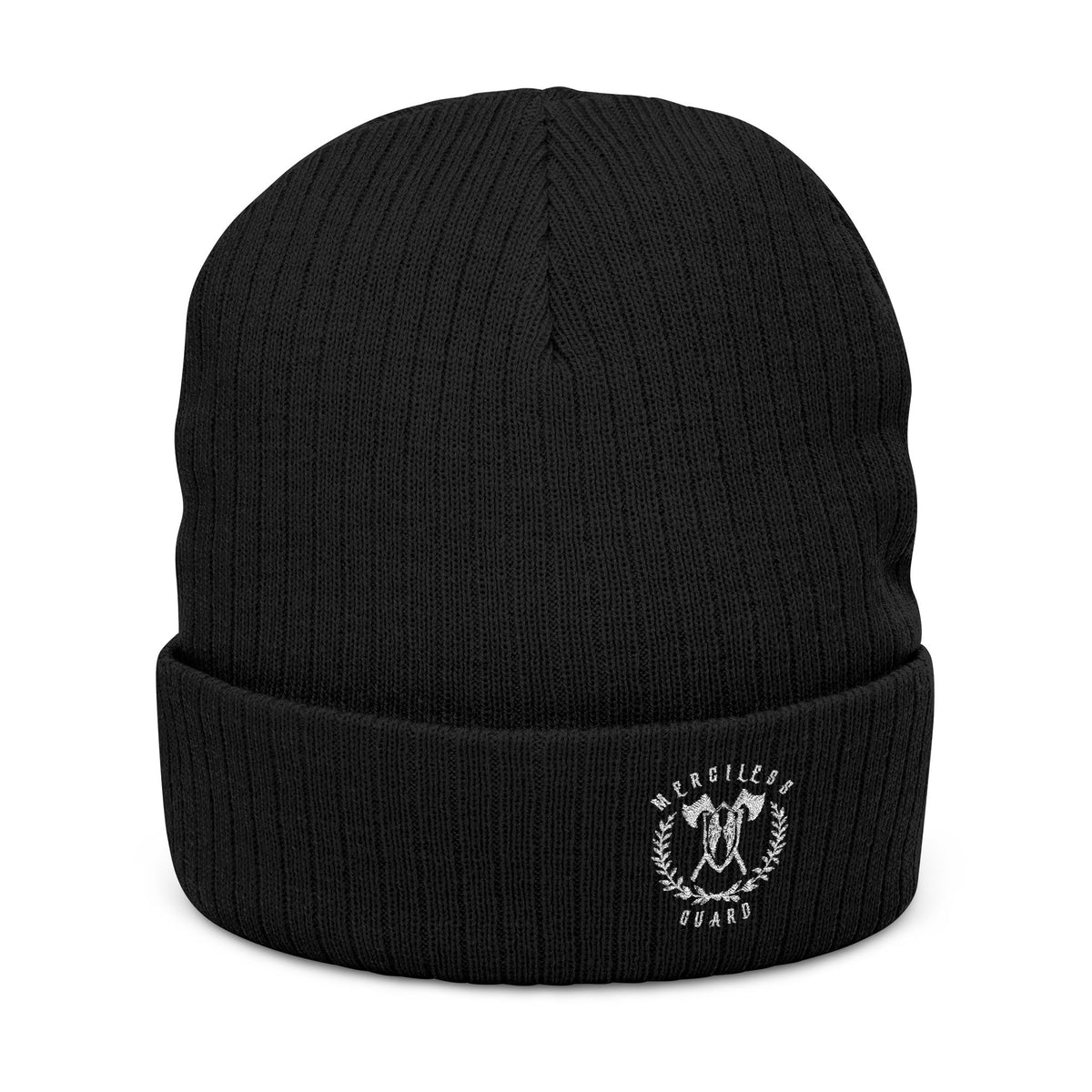 MG RIBBED KNIT BEANIE