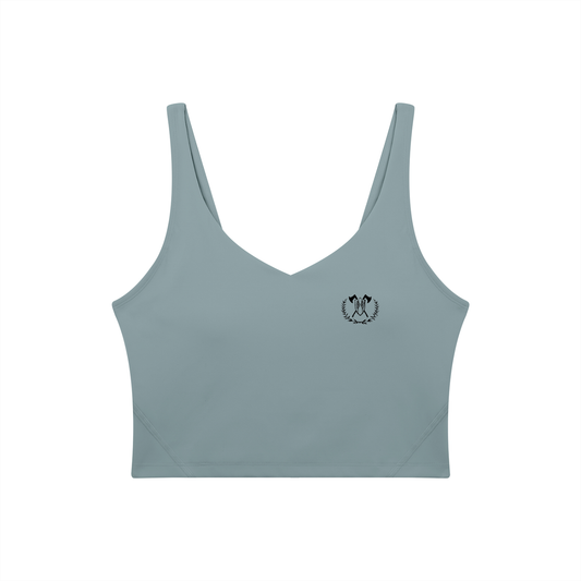 Women's V-Neck Yoga Sports Bra
