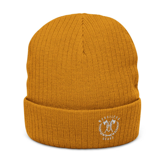 MG RIBBED KNIT BEANIE
