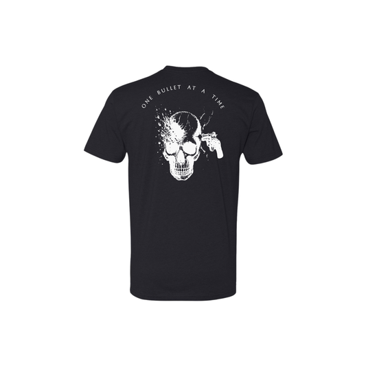 One Bullet At A Time - fitted tee