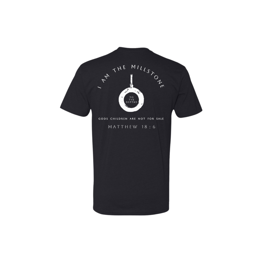 I Am The Millstone - fitted tee