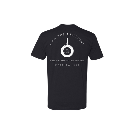 I Am The Millstone - fitted tee