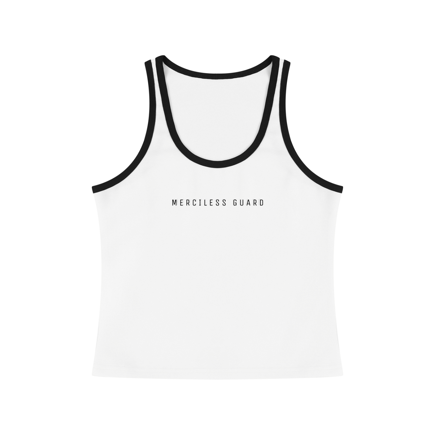 Women's Color Block Cropped Tank Top