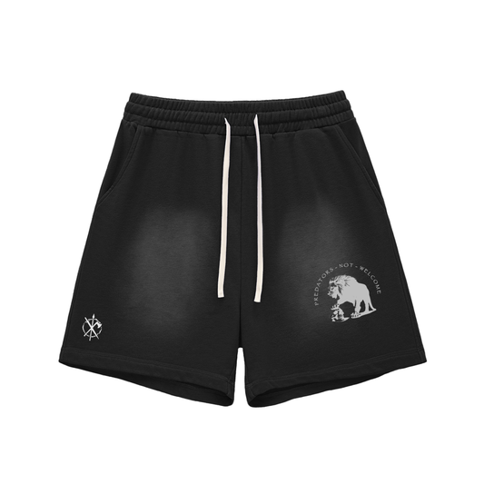PREDATORS NOT WELCOME - COTTON SHORTS