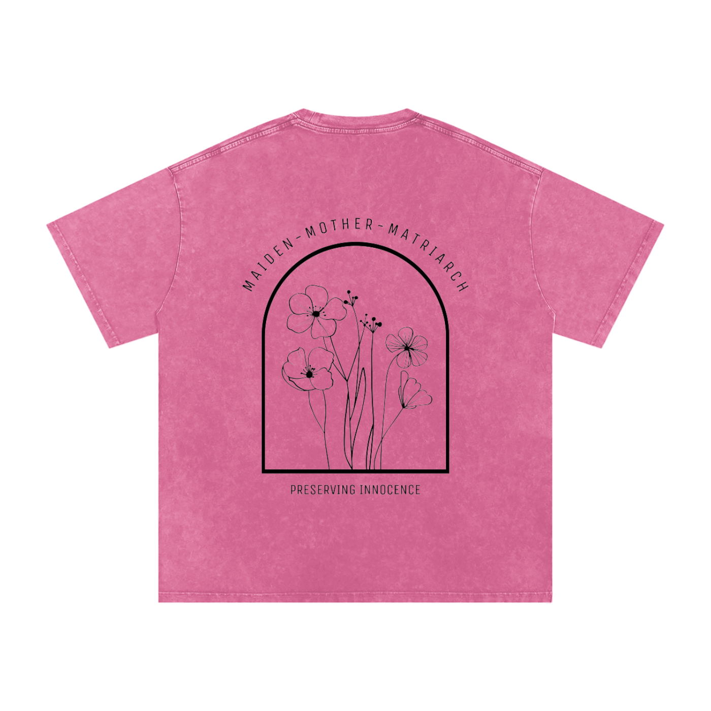 MATRIARCH - snow washed oversized tee