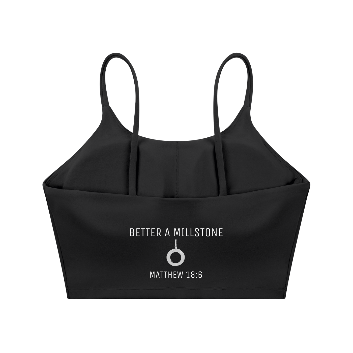 Better a millstone - Yoga Sports Bra