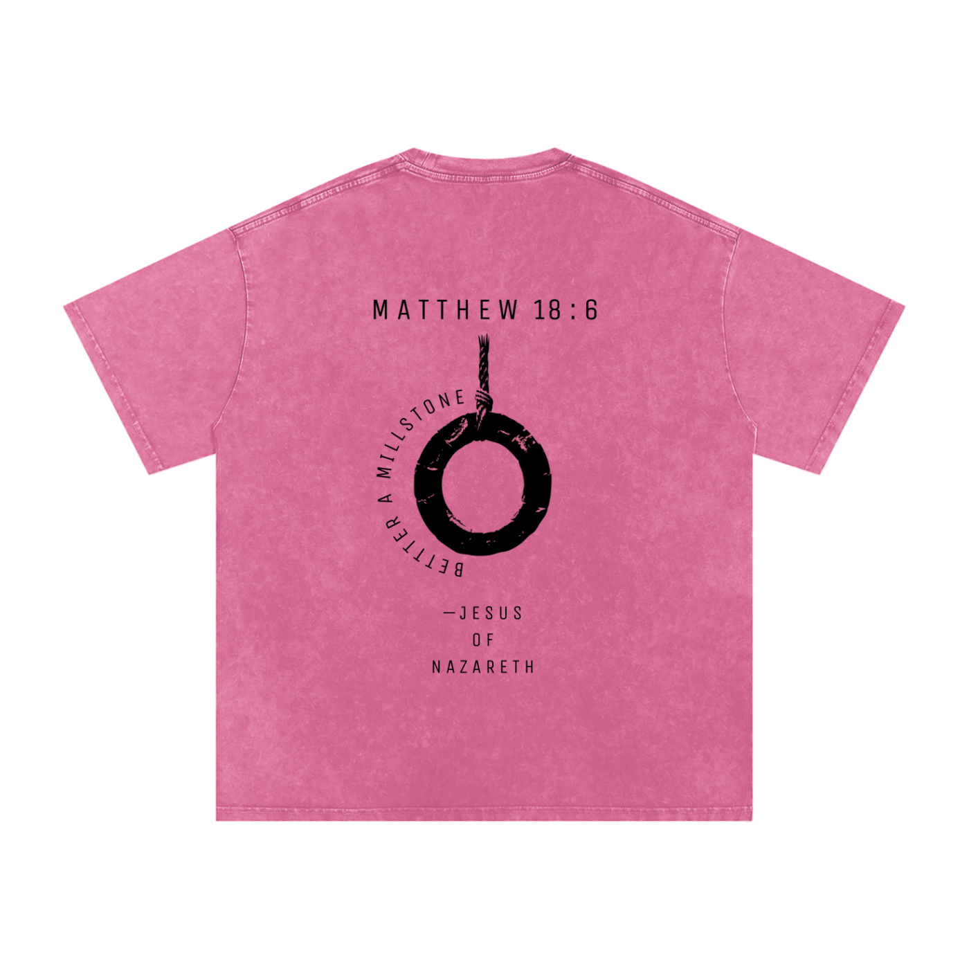 better a Millstone - SNOW WASHED oversized tee