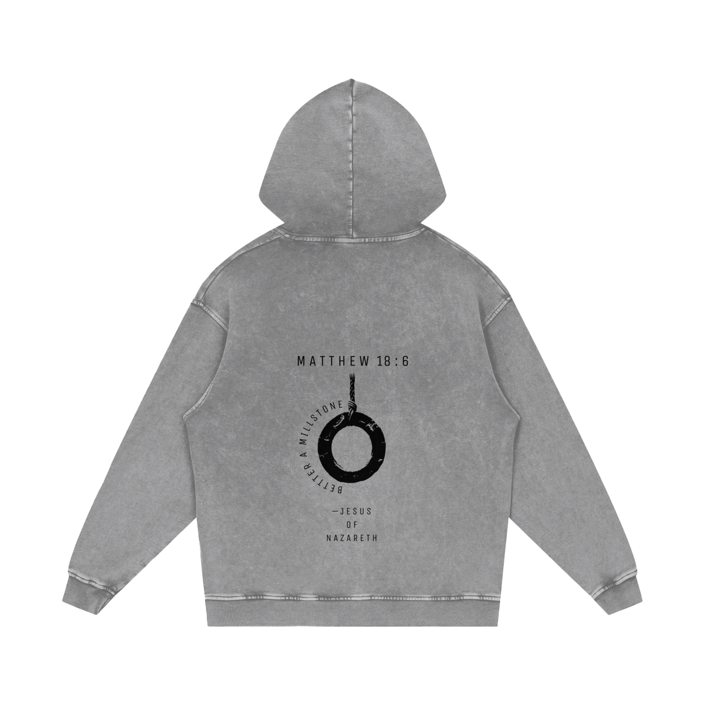 Womens Better a millstone - Pull over hoodie