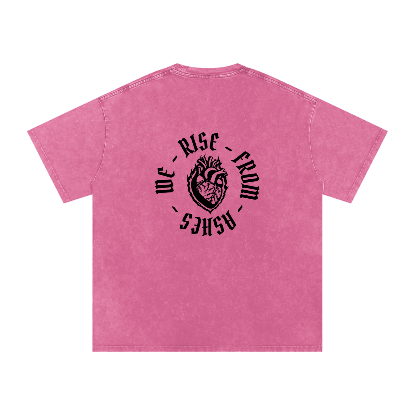 from ashes - snow washed oversized tee