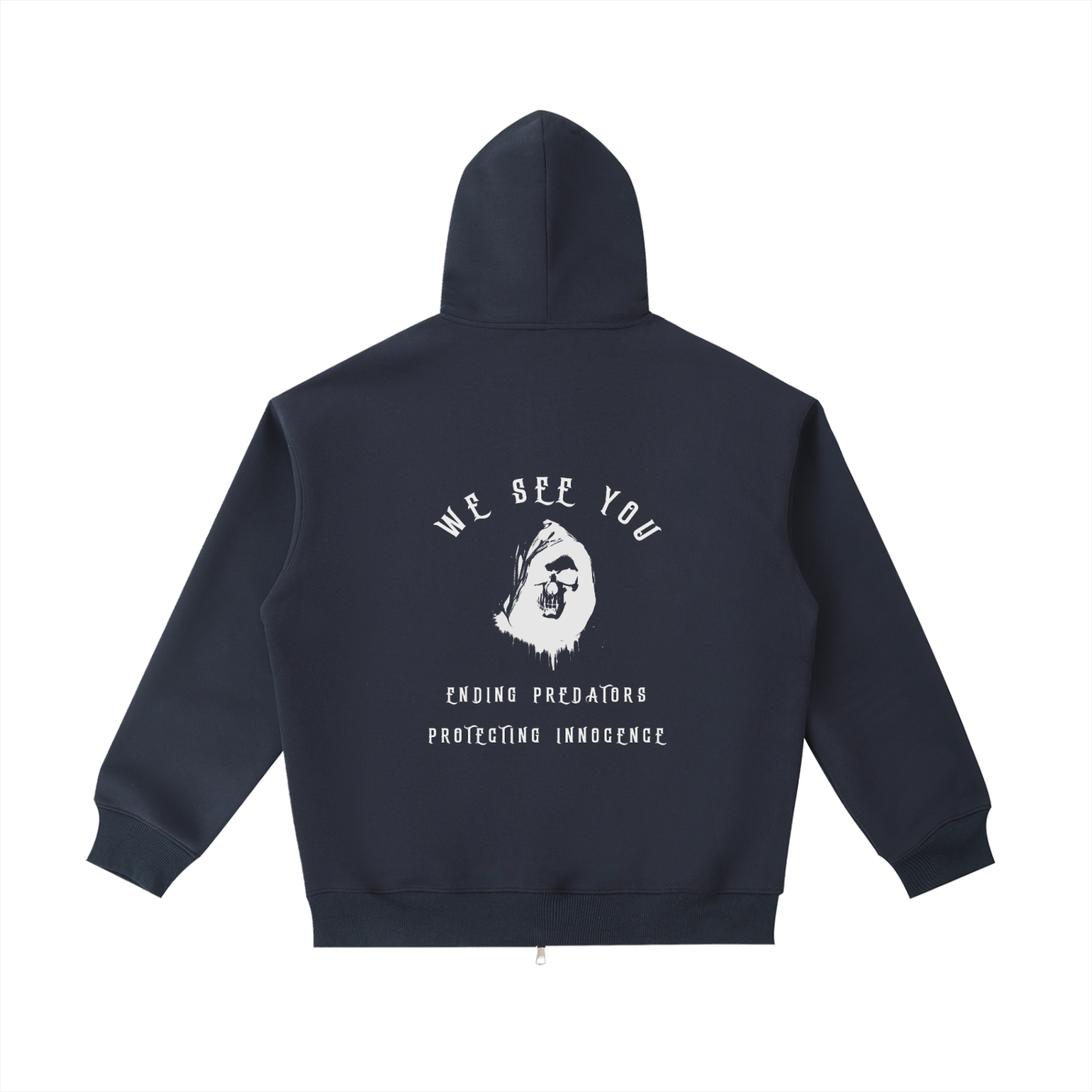 we see you - Heavyweight zip Hoodie