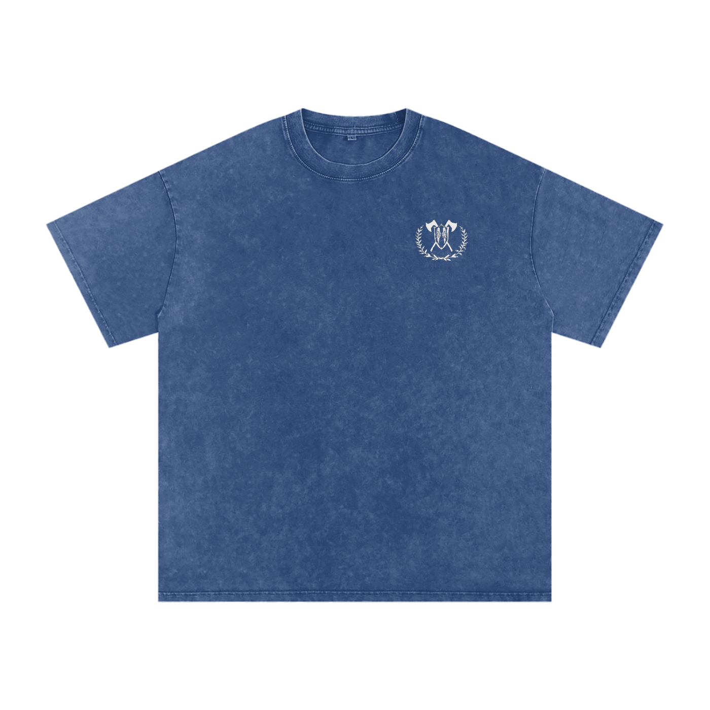 fire and rage - snow washed oversized tee