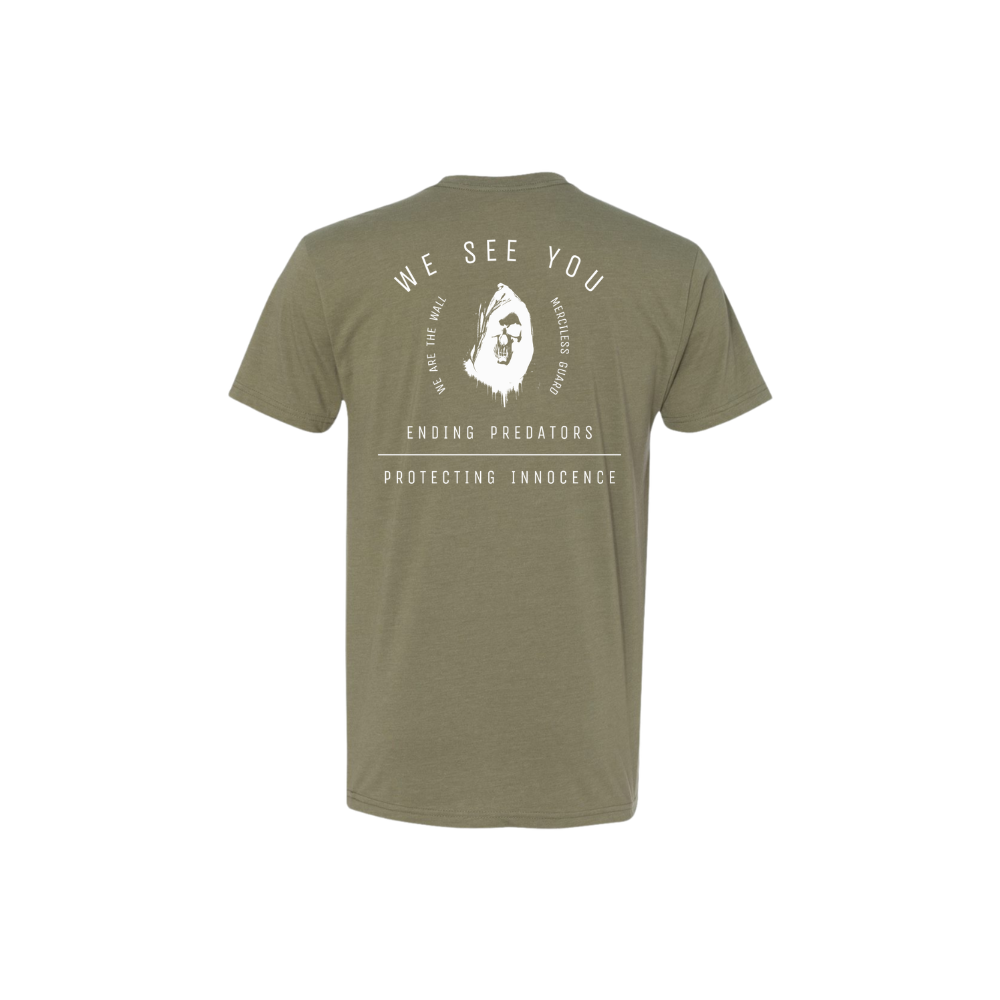 We See You - fitted tee