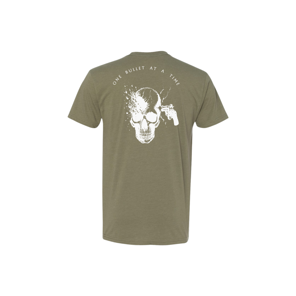 One Bullet At A Time - fitted tee