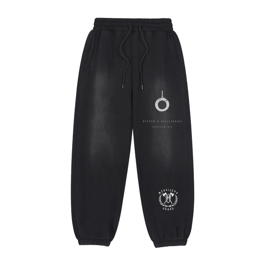 better a millstone - fleece joggers