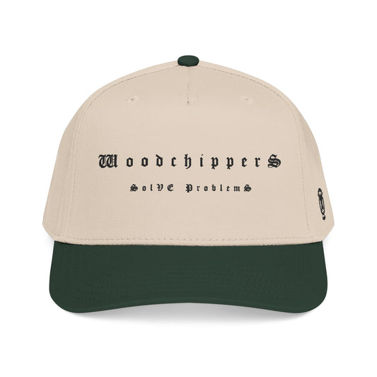 WOODCHIPPERS SOLVE PROBLEMS - 5 PANEL CAP