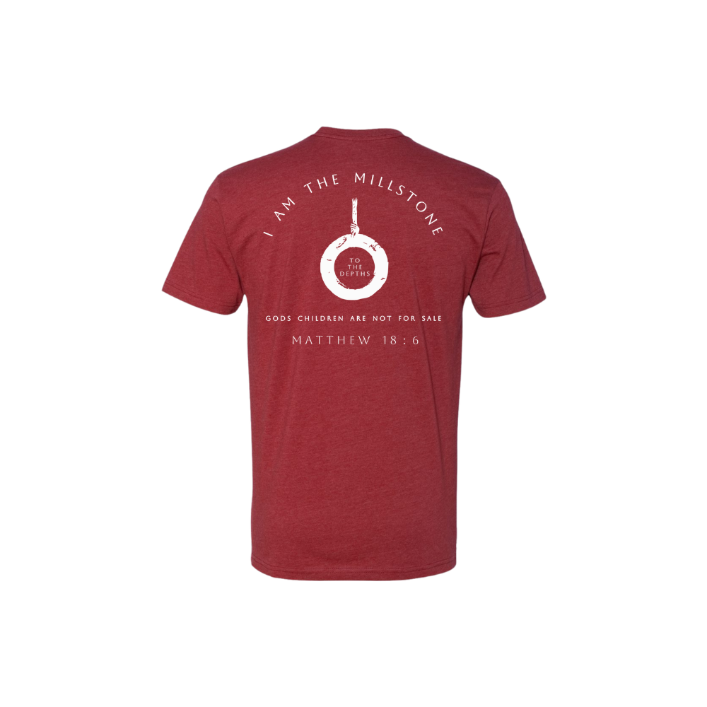 I Am The Millstone - fitted tee