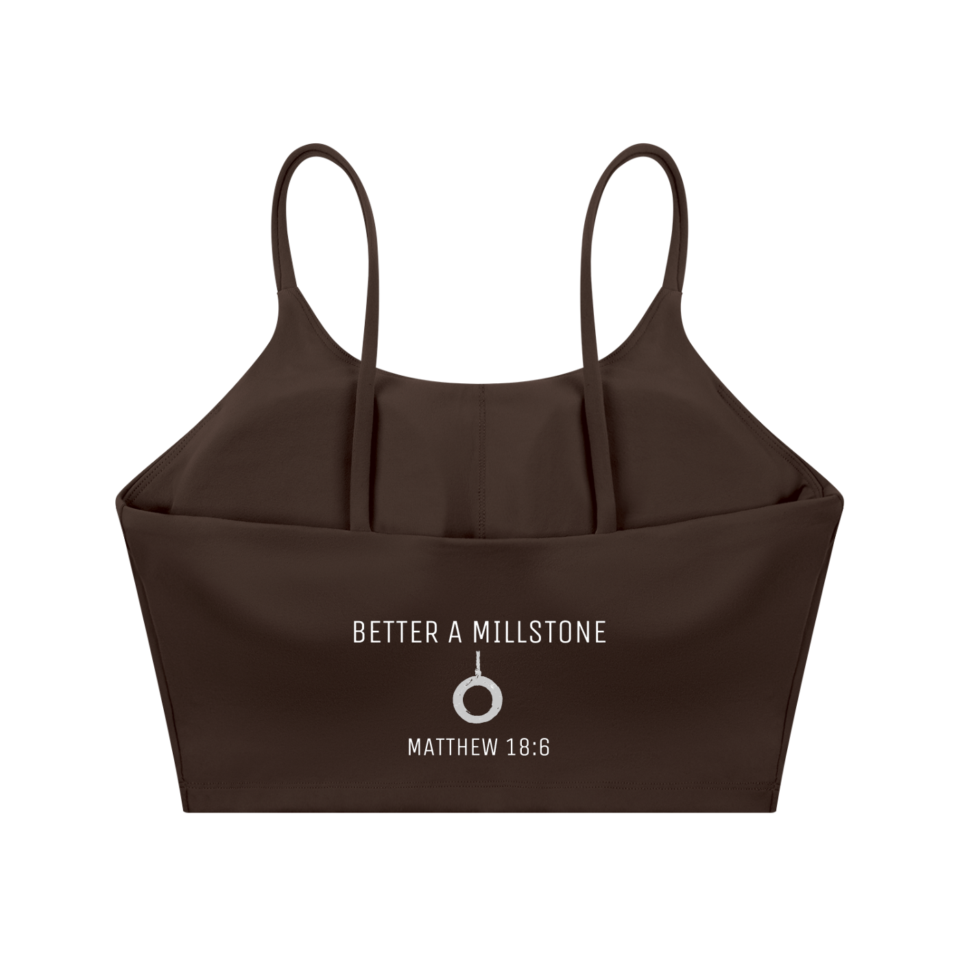 Better a millstone - Yoga Sports Bra