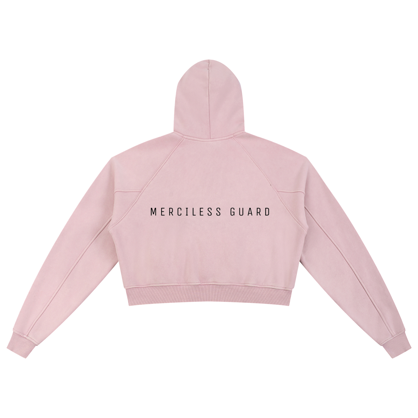 Minimalist - Snow Washed Cropped Hoodie
