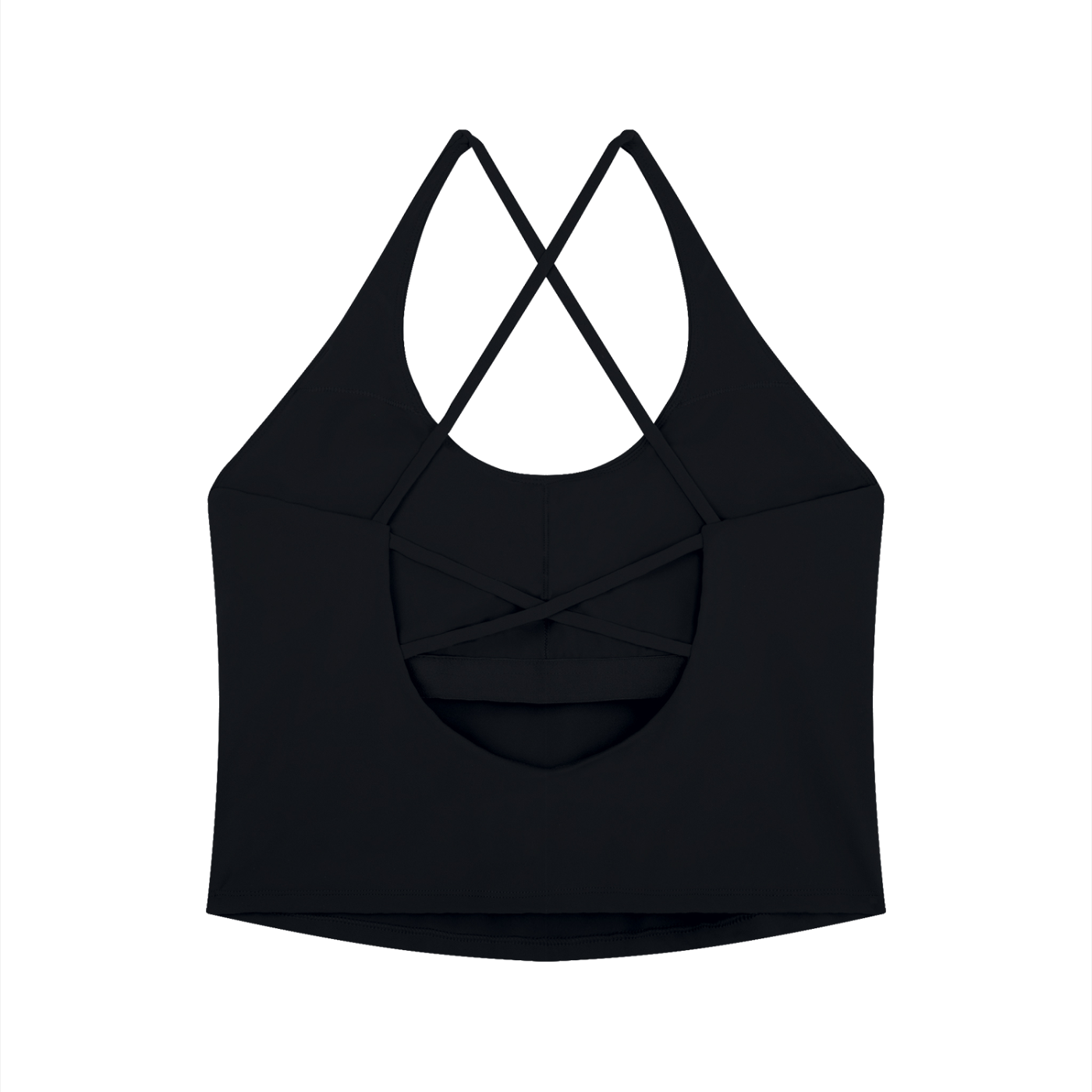 Women's Tight Halter Crop Tank