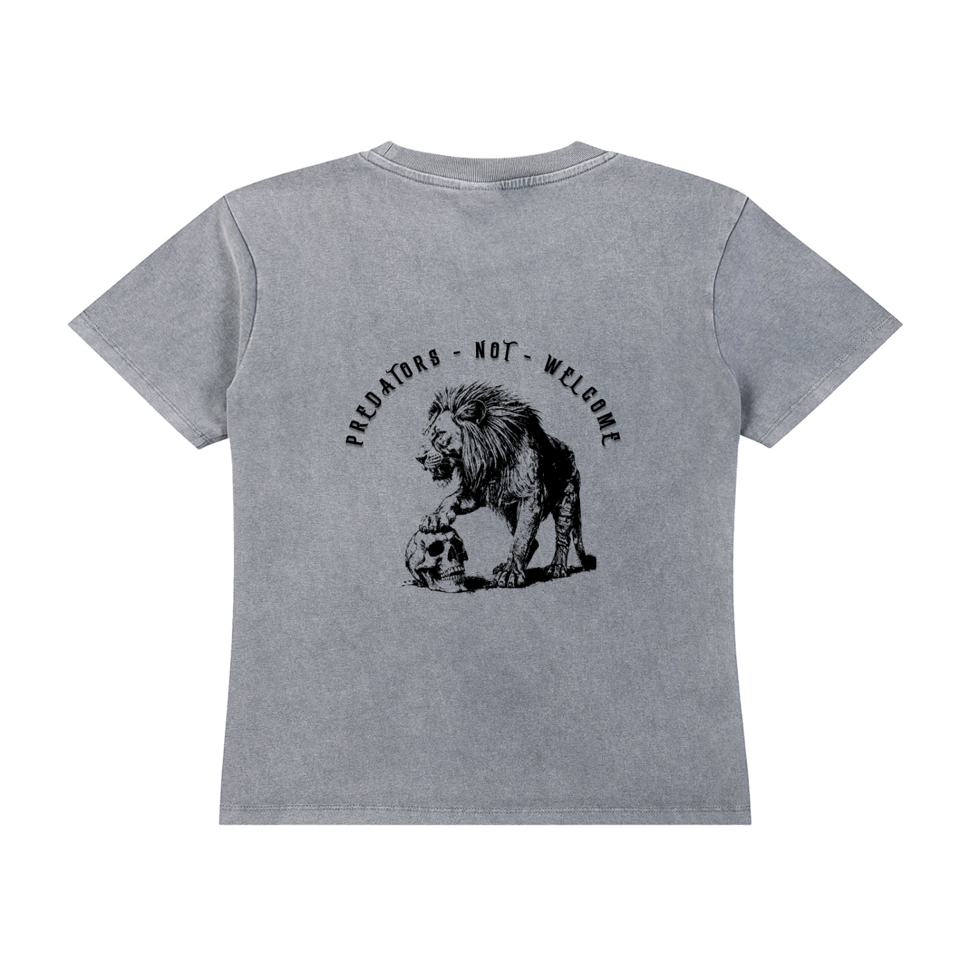 Predators not welcome - CROPPED TEE