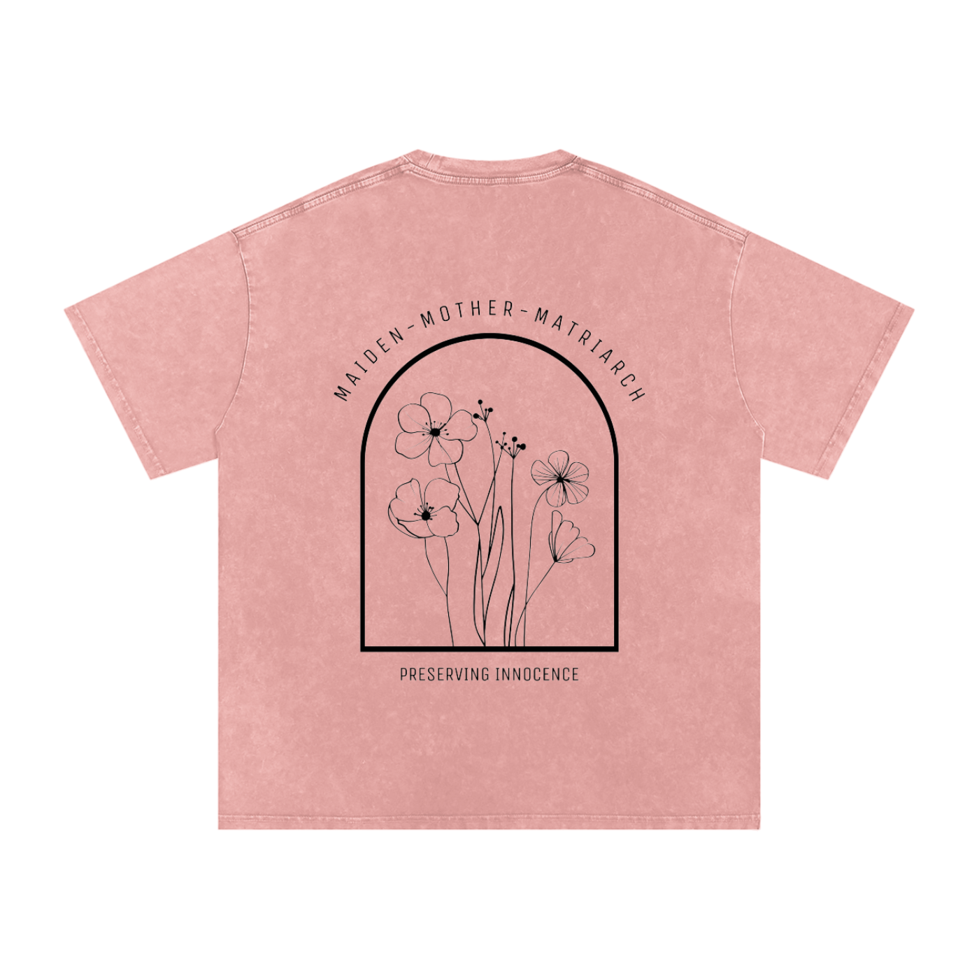 MATRIARCH - snow washed oversized tee