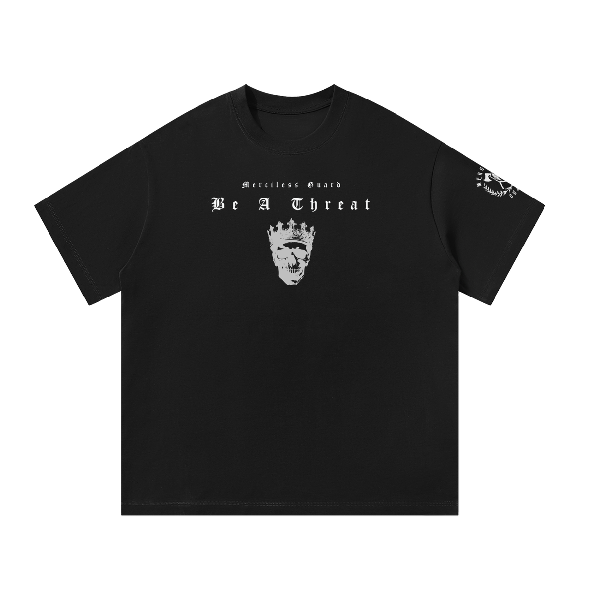 BE A THREAT - HEAVY COTTON TEE