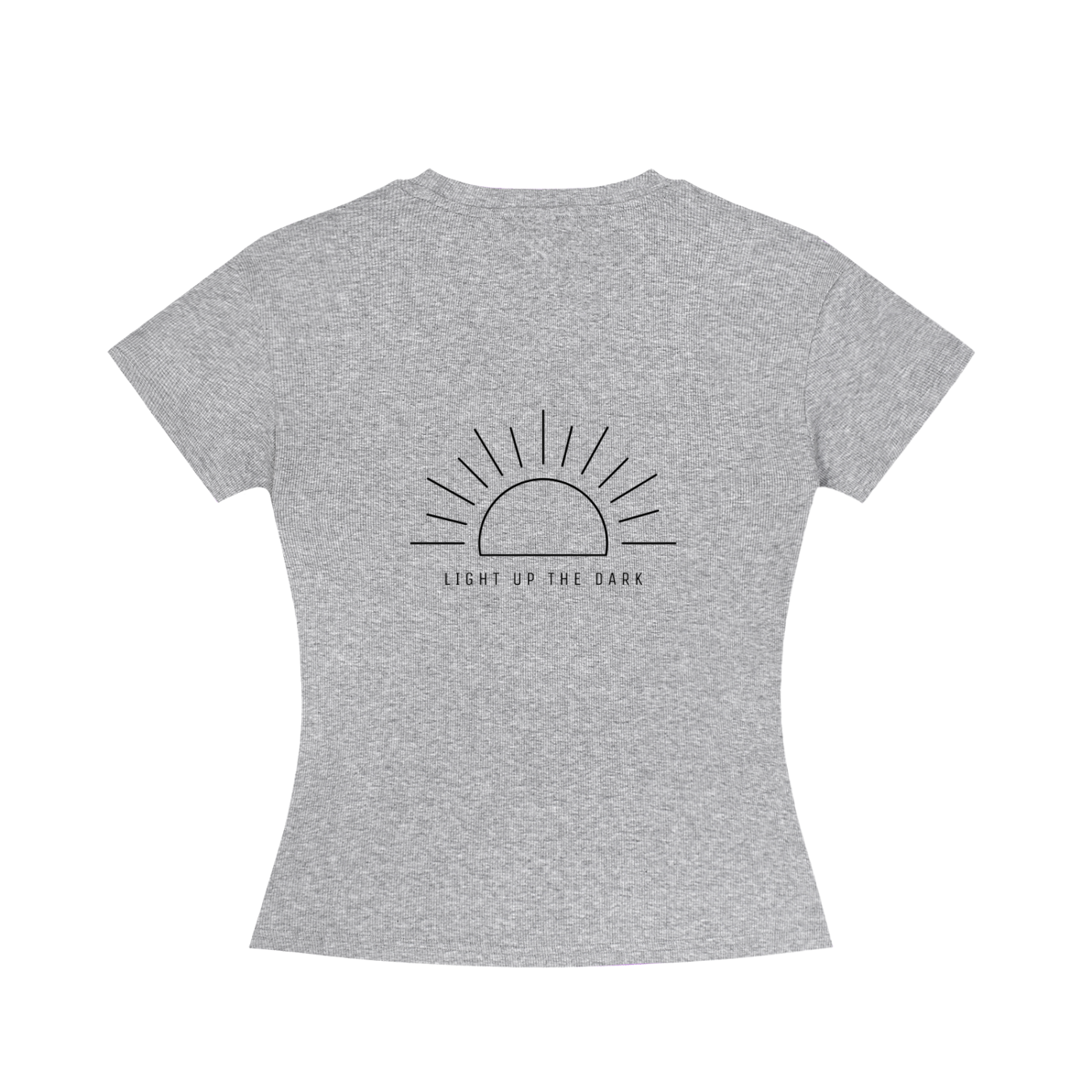 Light up the dark Slim Fit Crewneck T-Shirt