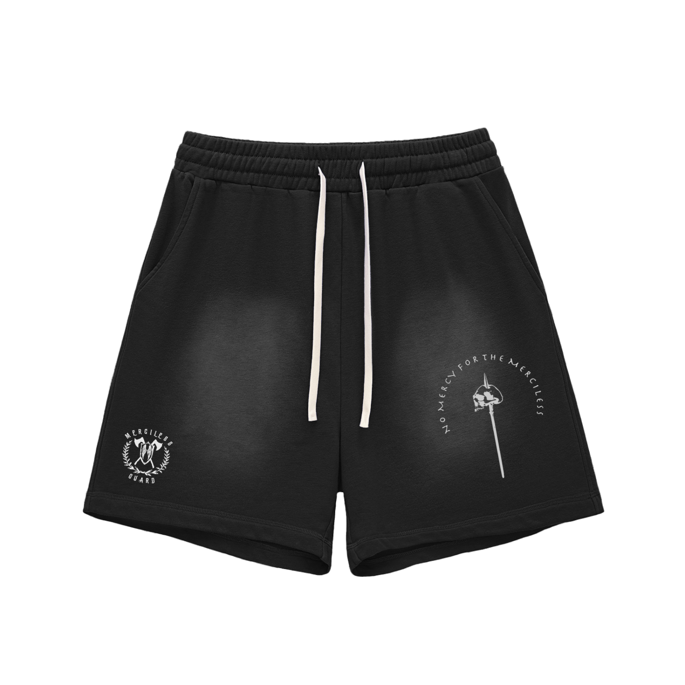 NO MERCY - FADED SHORTS