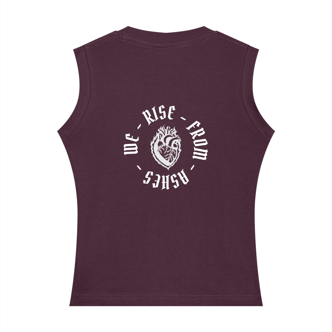 We rise from ashes - Women's Crewneck Tank Top