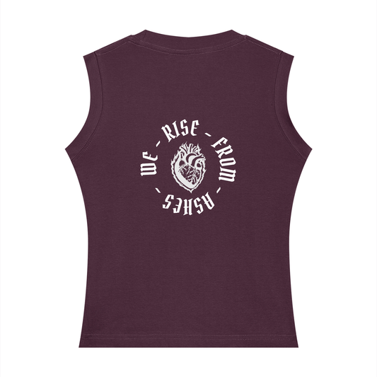 We rise from ashes - Women's Crewneck Tank Top