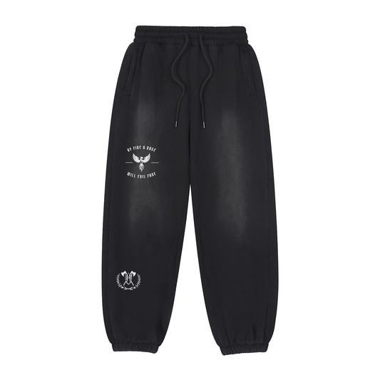 Fire and rage - women's fleece joggers