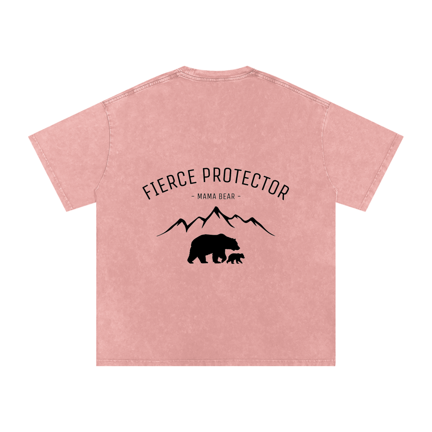 mama bear - SNOW WASHED oversized tee