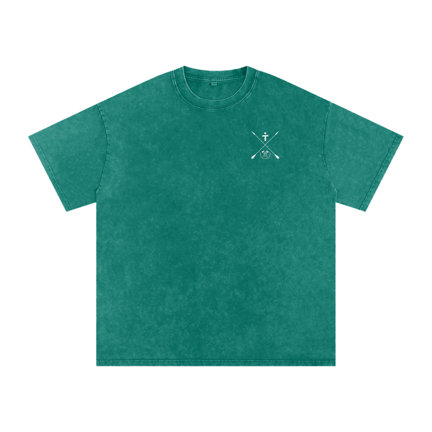 Guarding innocence -  SNOW WASHED oversized tee
