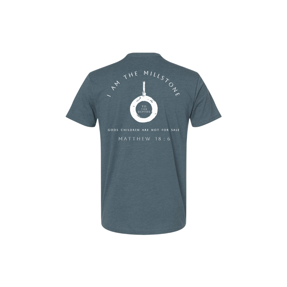 I Am The Millstone - fitted tee