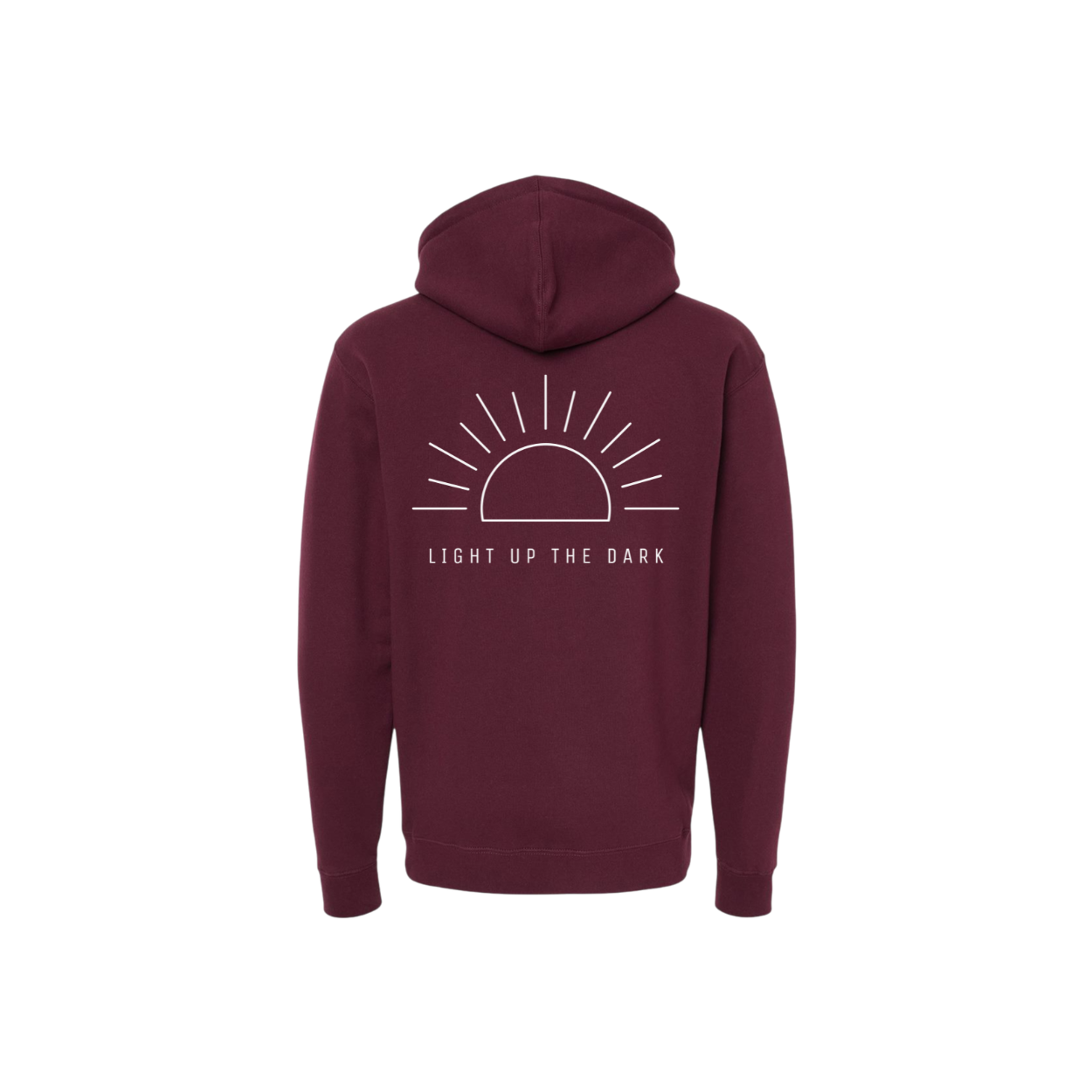 Light Up The Dark - heavyweight hoodie