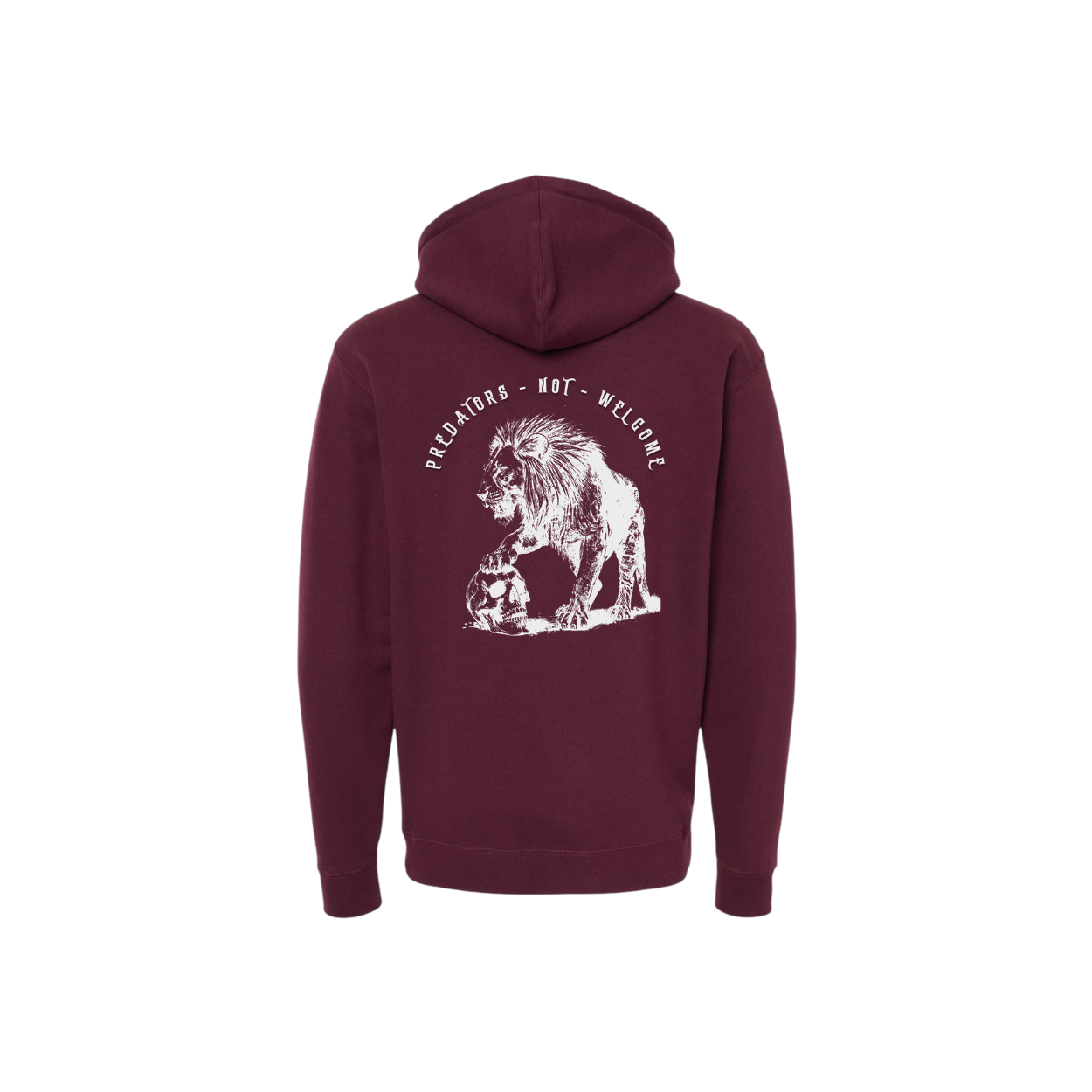 Predators Not Welcome - heavyweight hoodie