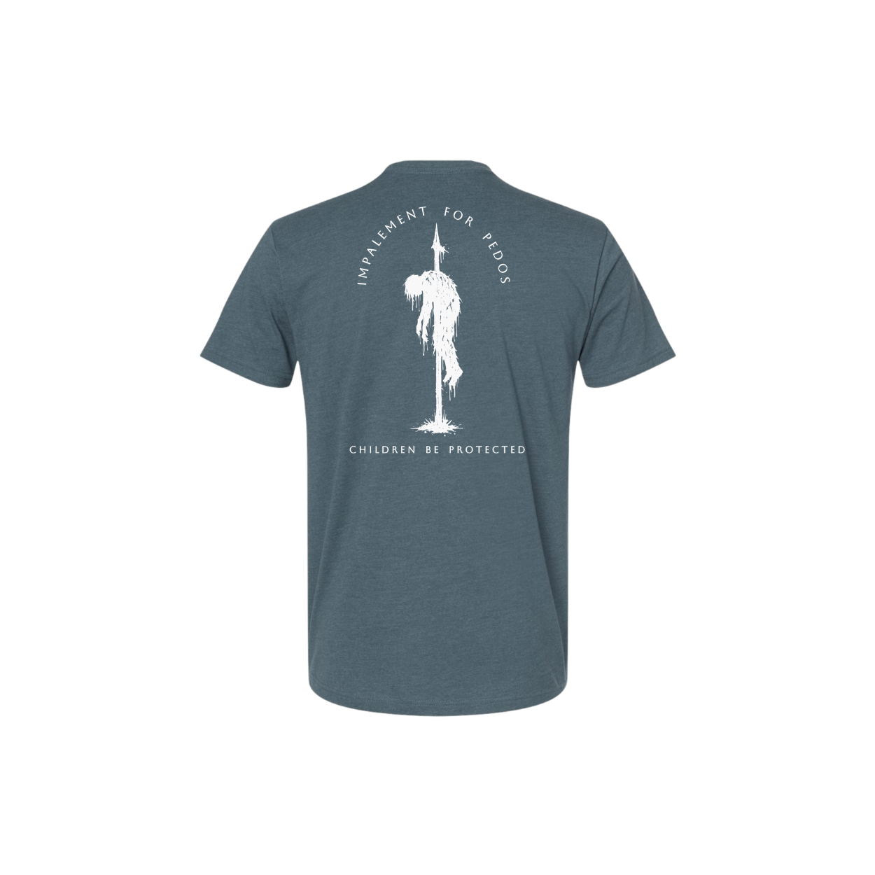 Impalement For Pedos - fitted tee