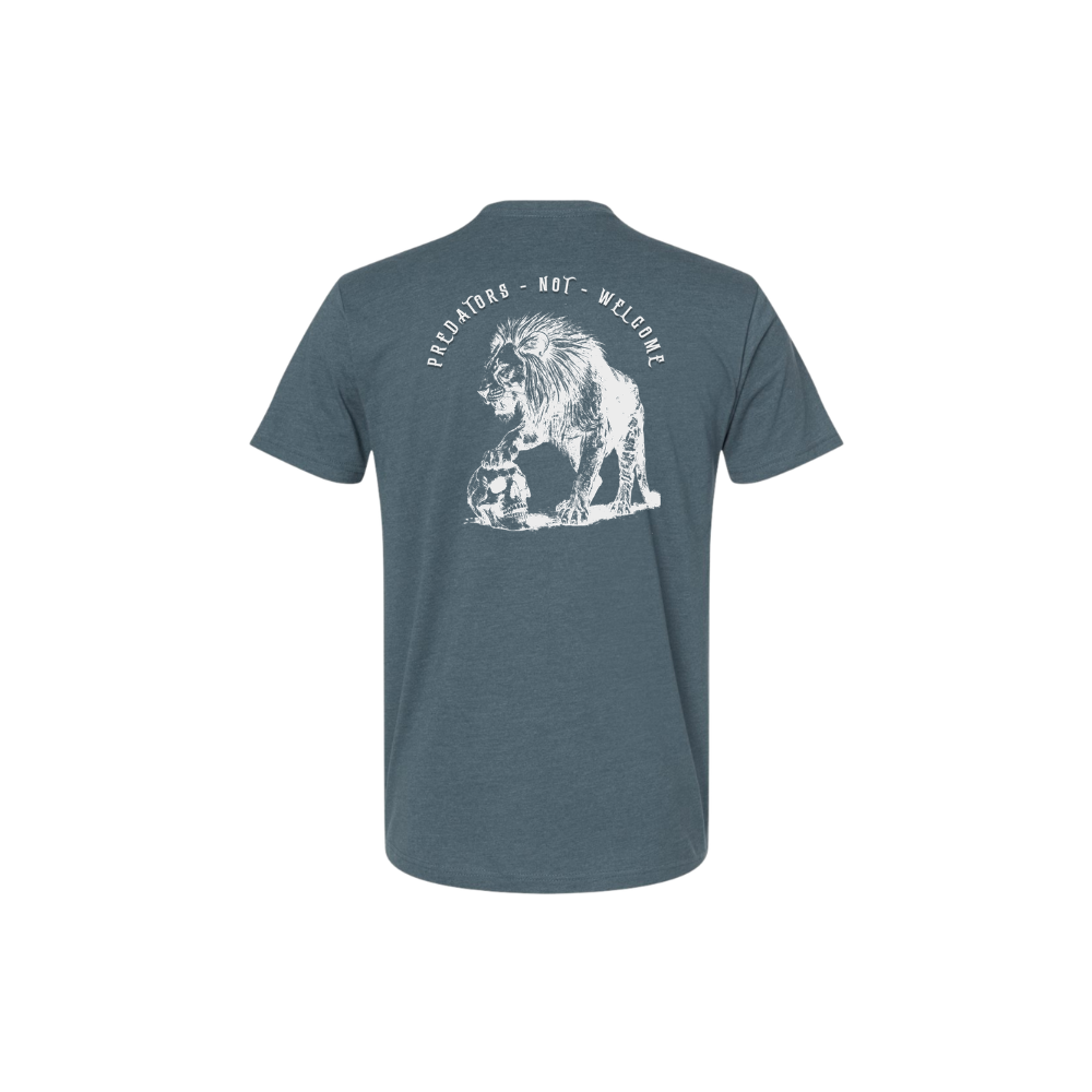 Predators Not Welcome - fitted tee