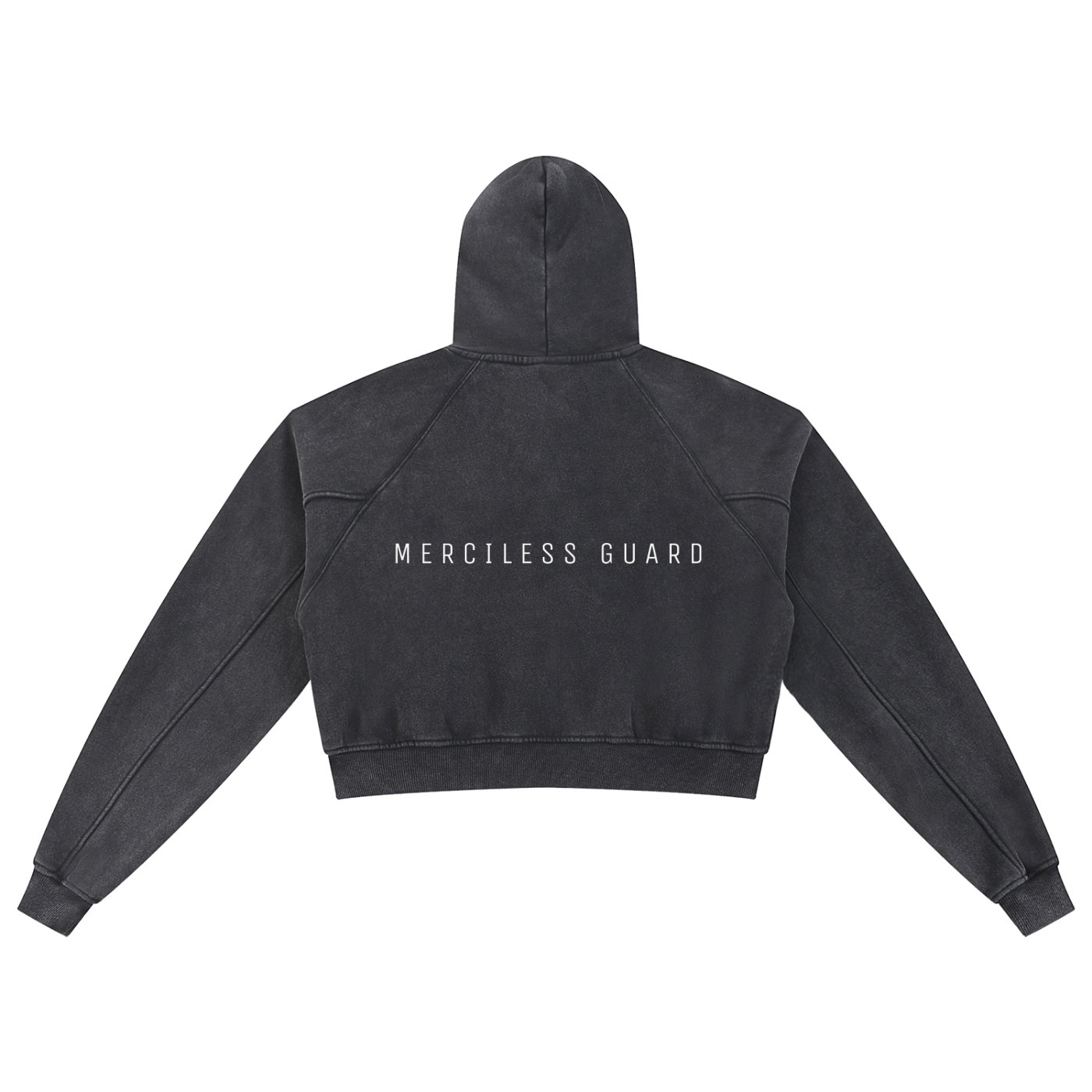 Minimalist - Snow Washed Cropped Hoodie